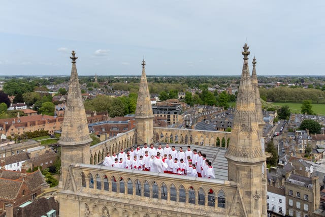 Ascension Day carol at St John’s Chapel – Cambridge