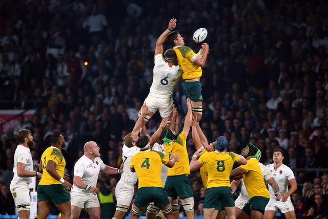 England fail to progress past the pool stages of the 2015 World Cup after being defeated by Australia, who go on to finish second in the tournament to New Zealand 