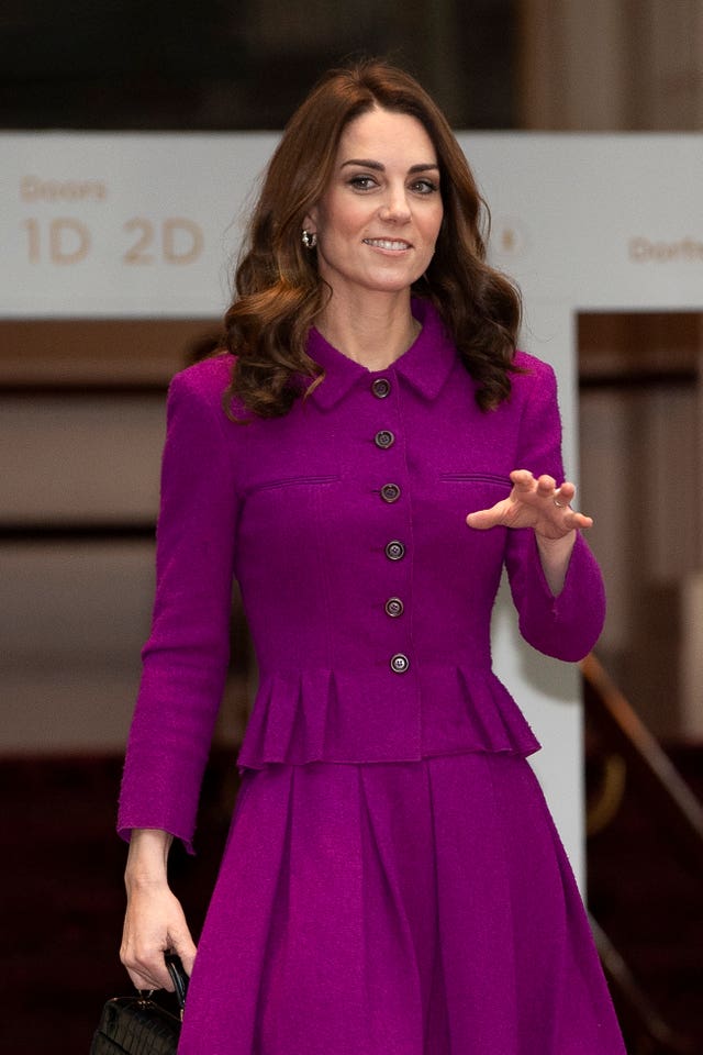 Duchess of Cambridge visit to the Royal Opera House