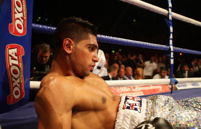 Khan has been knocked out a few times in his career (Dave Thompson/PA)