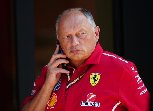 Ferrari team principal Fred Vasseur 