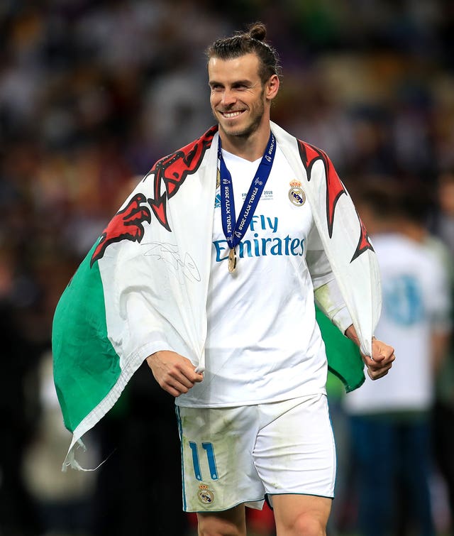 Gareth Bale won the Champions League four times with Real Madrid 