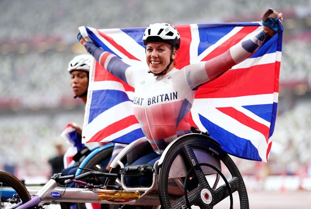 Great Britain’s Hannah Cockroft blew away her rivals in Tokyo