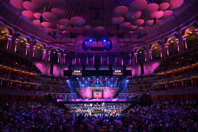 A performance at the BBC Proms