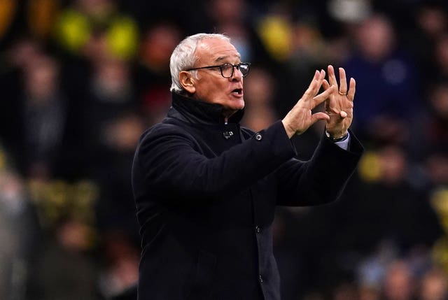 Ranieri's side picked up a famous win