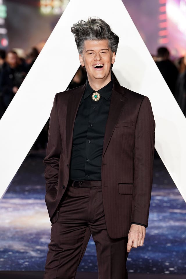 James Ortiz attends the world premiere of Project Hail Mary at Cineworld Leicester Square in London 