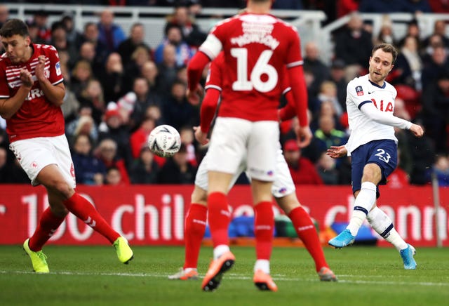 Christian Eriksen could not break the deadlock 