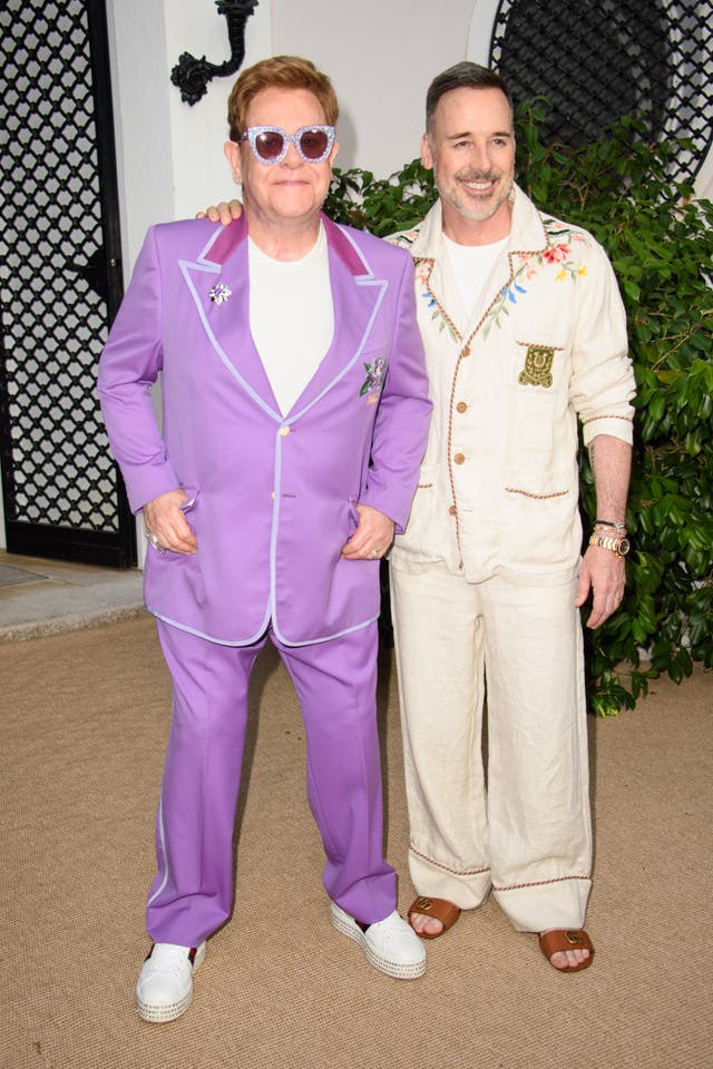 Sir Elton John and David Furnish