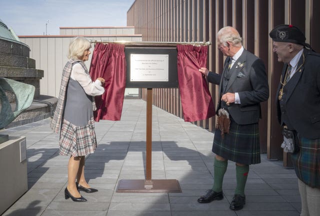 Royal visit to Aberdeen