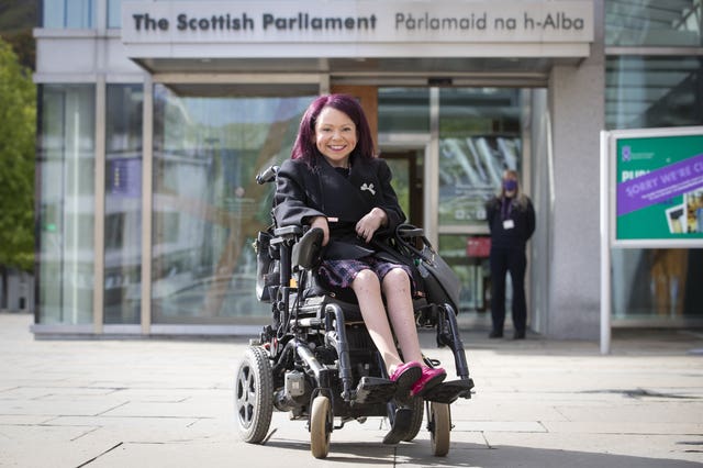 Newly elected MSPs arrive at Holyrood