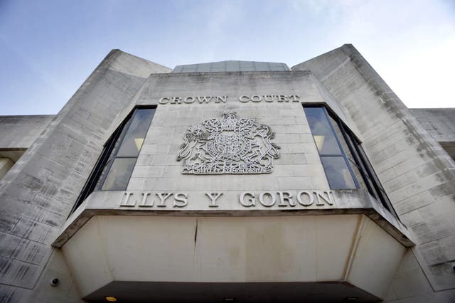 A general view of Swansea Crown Court in Swansea, South Wales