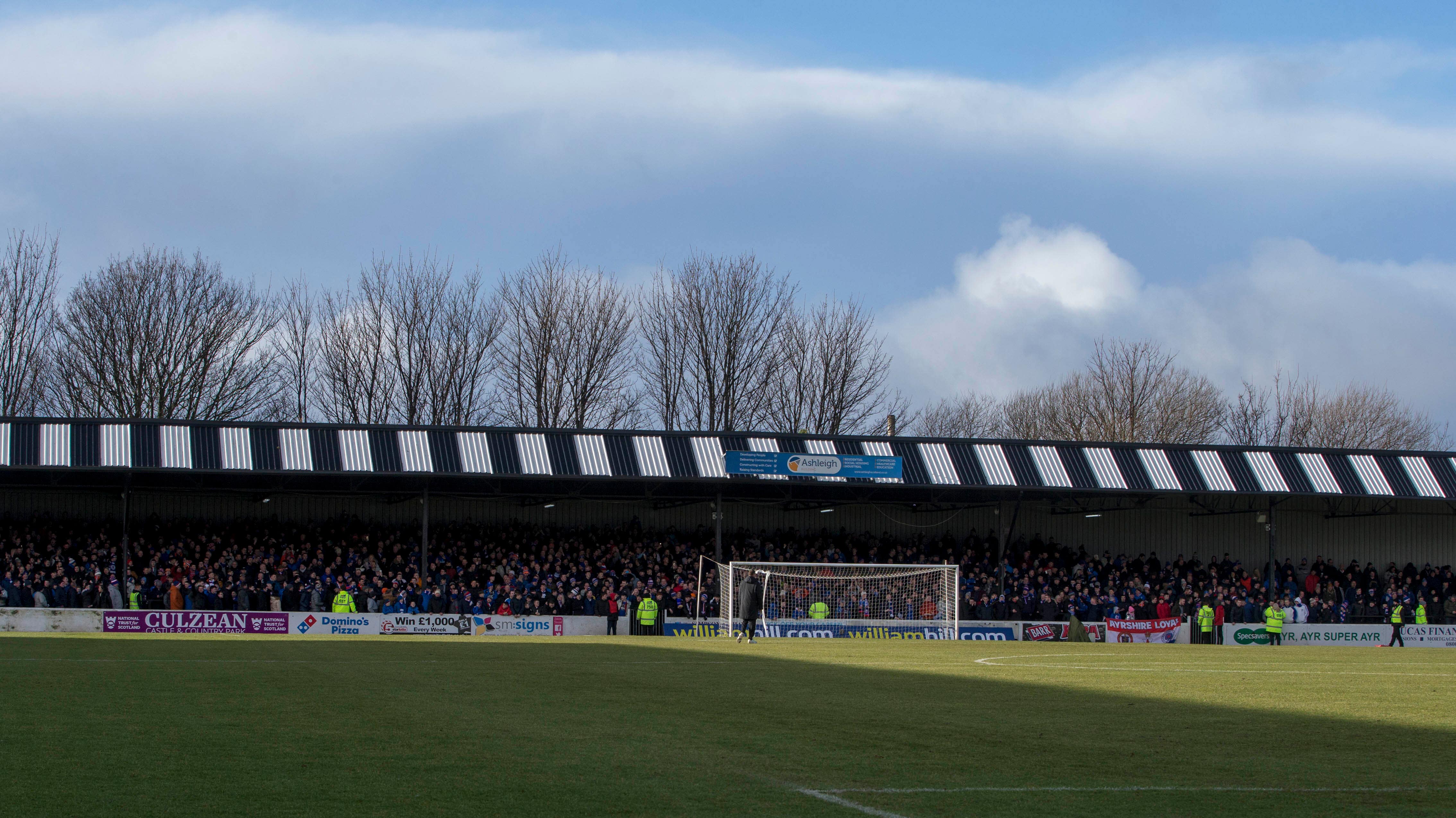 Ayr were winners at Somerset Park (PA)