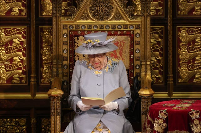 The Queen outlines the Government’s legislative programme for the coming parliamentary session