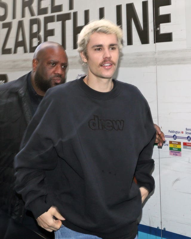 Justin Bieber in London