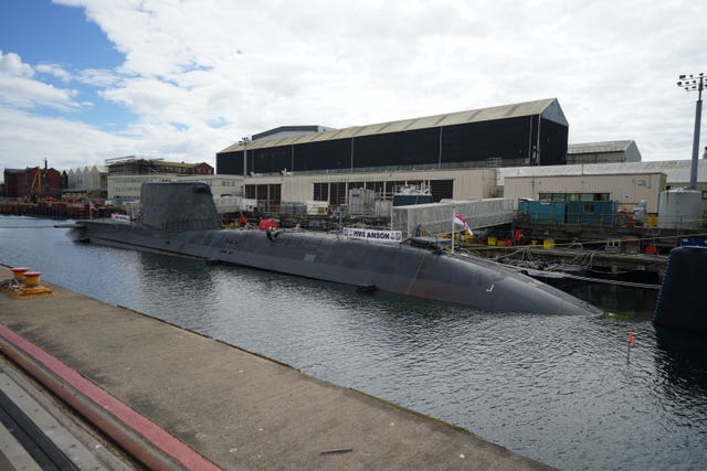 PM visit to BAE systems in Barrow-in-Furness