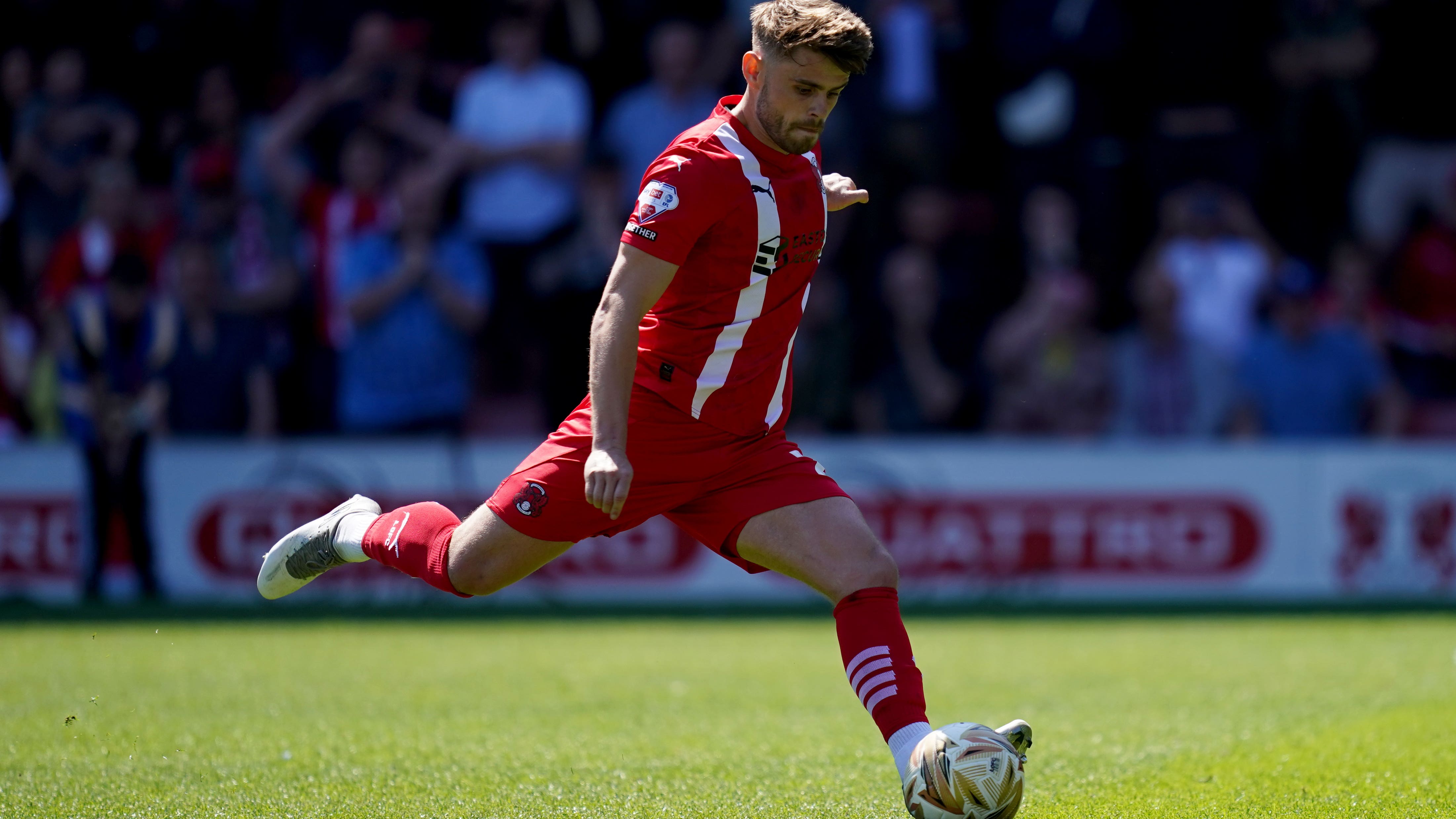 Charlie Kelman scored twice as Leyton Orient drew with Stockport (Ben Whitley/PA)