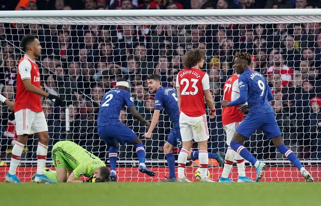 Arsenal goalkeeper Bernd Leno's error gifted Chelsea an equaliser 