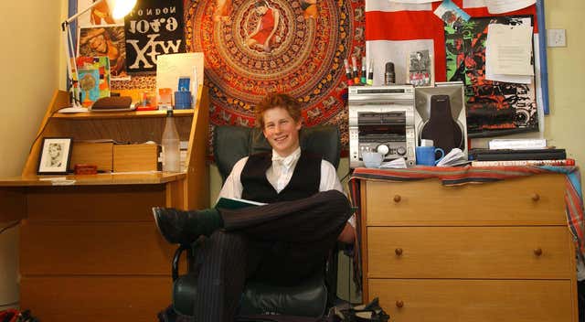 Prince Harry at Eton