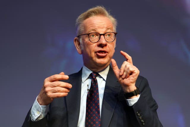 Minister for Levelling Up, Housing and Communities Michael Gove