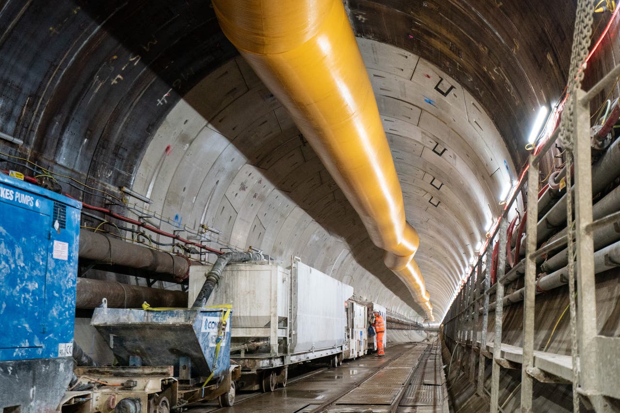 Gates open on London’s new super sewer aimed at protecting Thames from ...