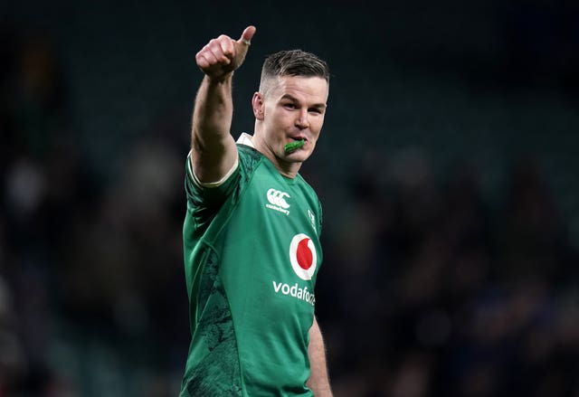 Ireland captain Johnny Sexton is also back from injury