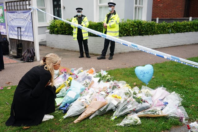Well-wishers leave flowers