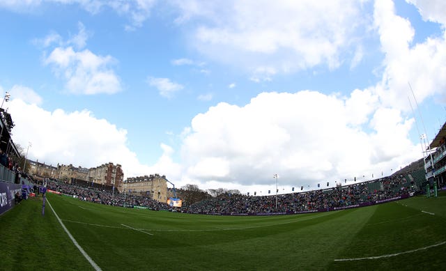 A general view of Bath Rugby's Recreation Ground.