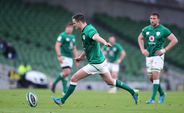 Ireland fly-half Johnny Sexton kicked six penalties and two conversions against England
