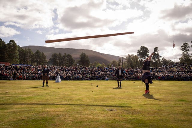 The Braemar Gathering highland games