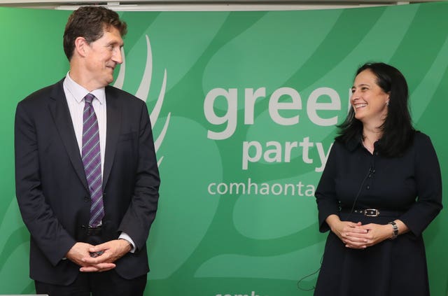 Eamon Ryan and Catherine Martin