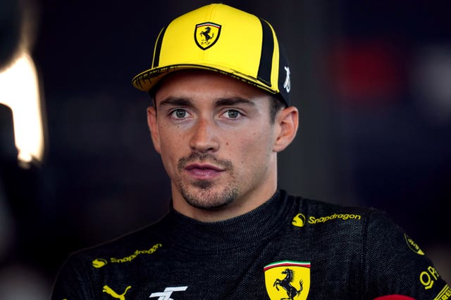 Ferrari driver Charles Leclerc