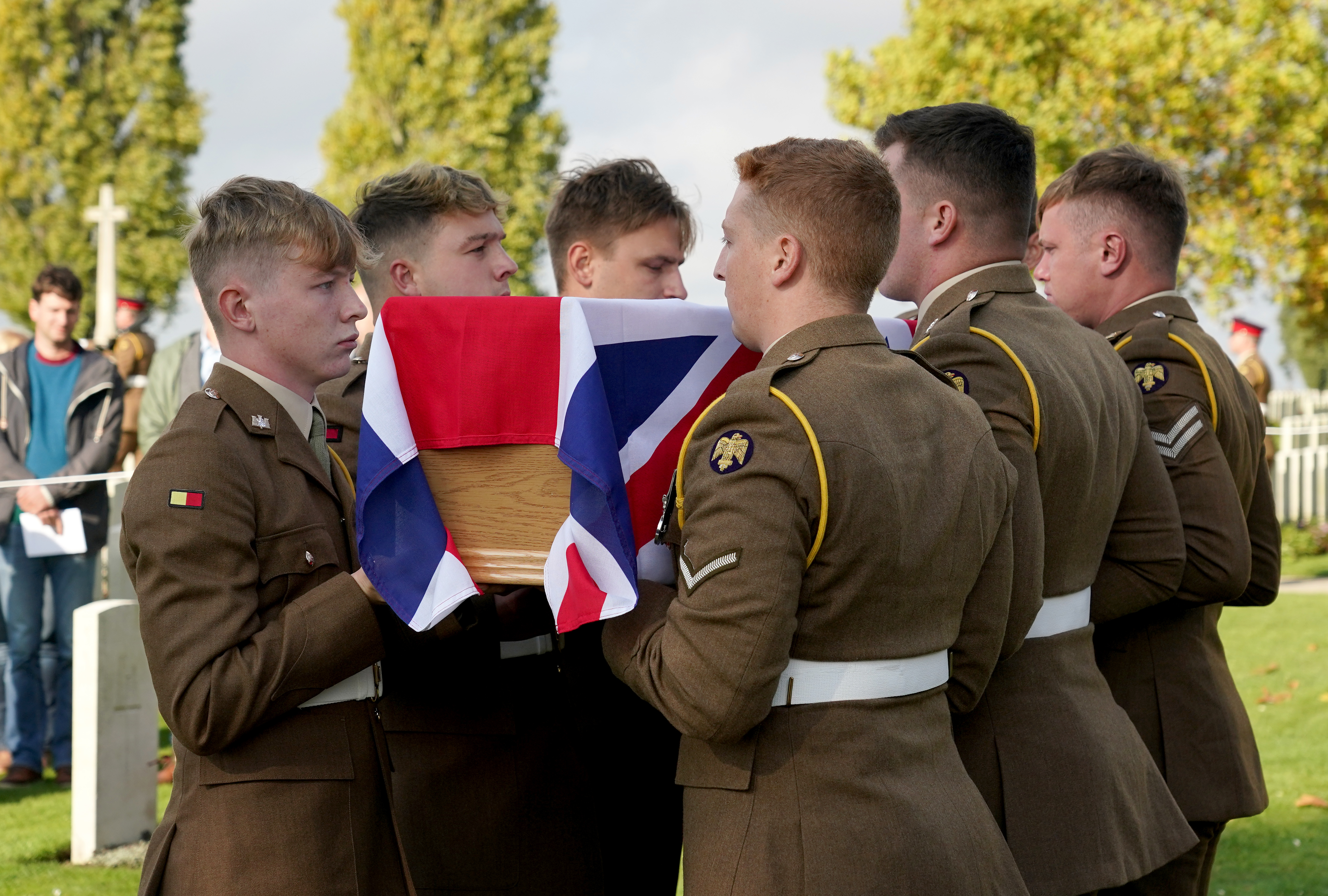 First World War Soldier Laid To Rest After Being Identified By ‘War ...