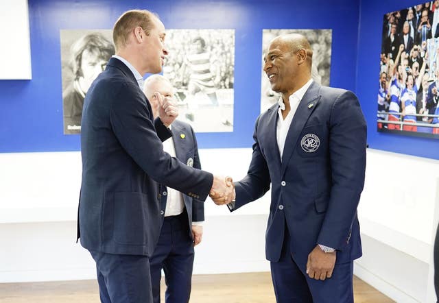 Royal visit to Loftus Road