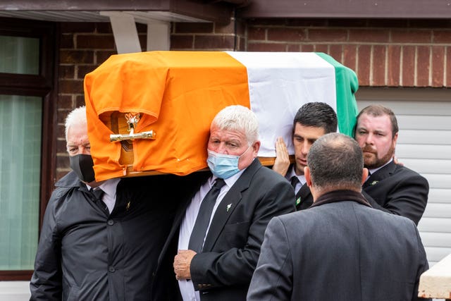 Bobby Storey funeral