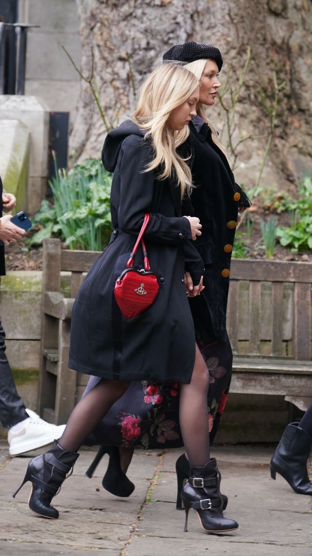 Vivienne Westwood's fashionable funeral: Victoria Beckham and Kate Moss  lead star-studded arrivals