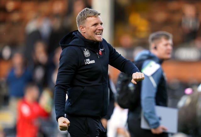 Newcastle head coach Eddie Howe has vowed to keep calm on the touchline