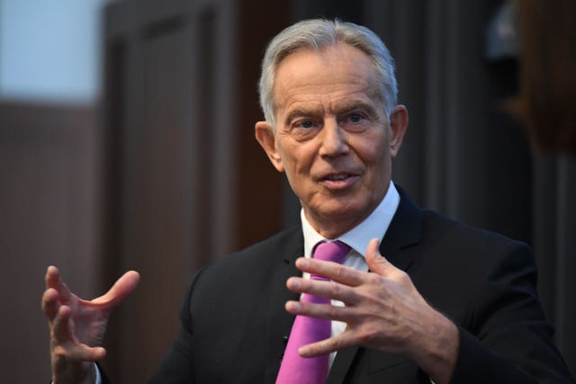 Tony Blair comments