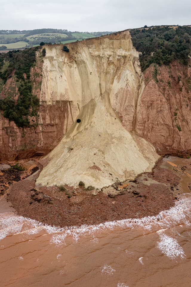 Coastal erosion