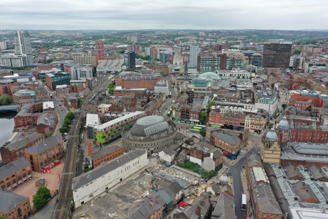 Leeds aerial views