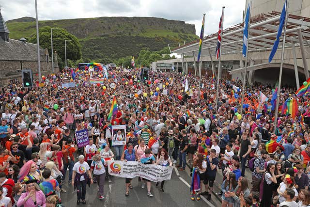 Pride march
