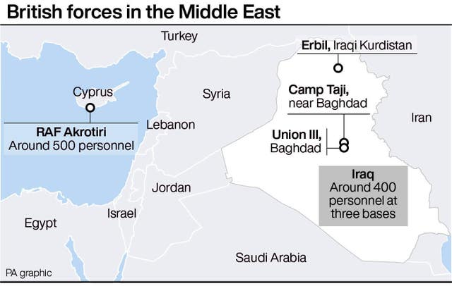 POLITICS Iran Troops