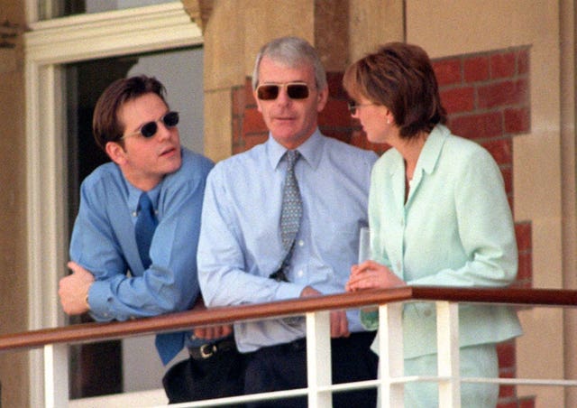 Former prime minister John Major at the Oval cricket ground, south London, on May 2 1997, the day after his party lost the General election (David Cheskin/PA)