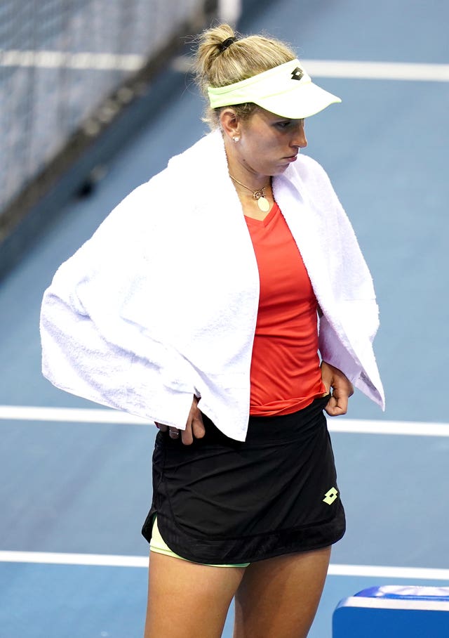 Belgium's Elise Mertens