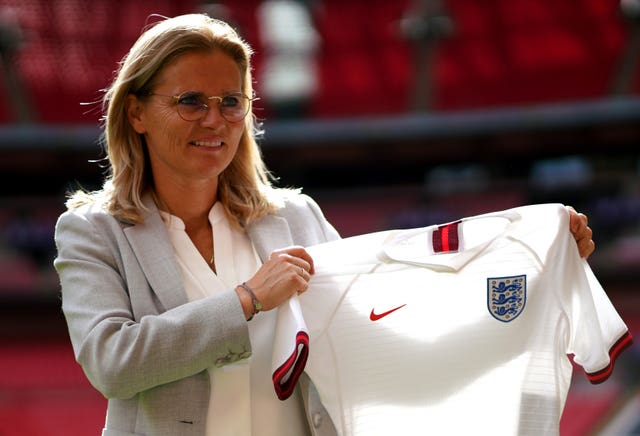 Sarina Wiegman was appointed as England boss last year but has only just taken over the reins.