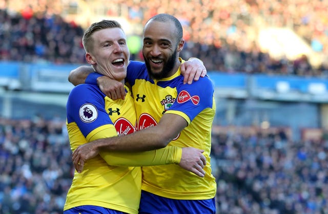 Nathan Redmond, right, opened the scoring