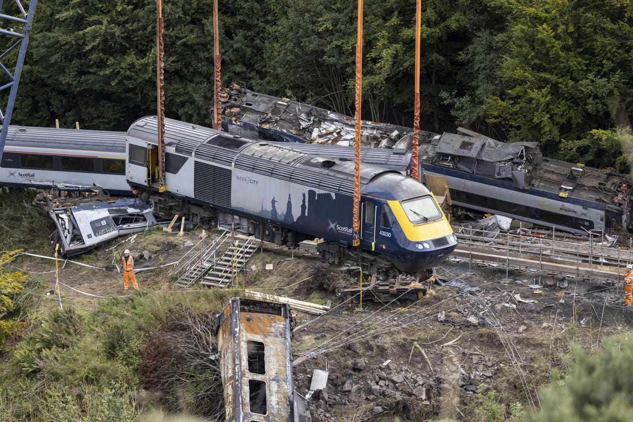 Inquiry after trains sped through Stonehaven crash site despite 40mph limit