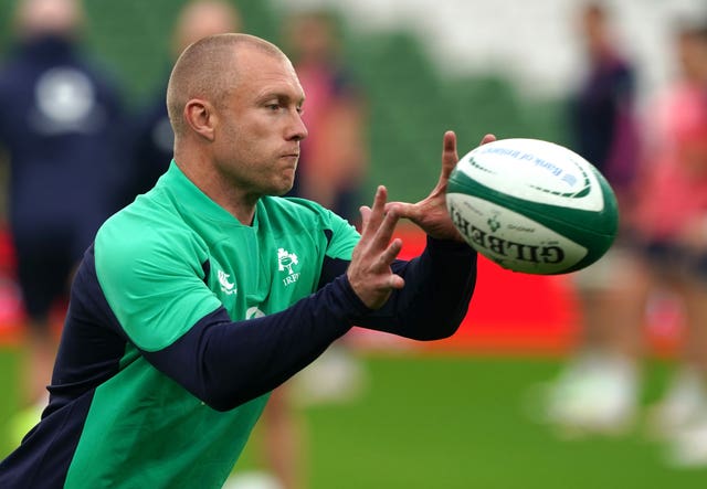 Veteran Keith Earls is in contention to start against New Zealand 