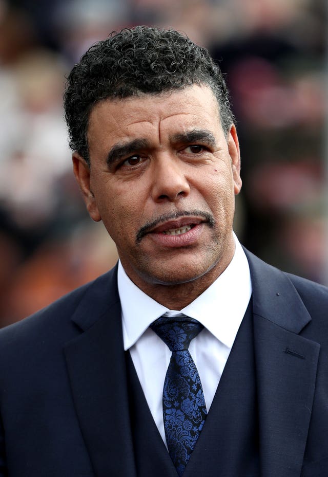 Charity ambassador Chris Kamara said people can share stories they were unable to at funerals and wakes during the pandemic (Brian Lawless/PA)