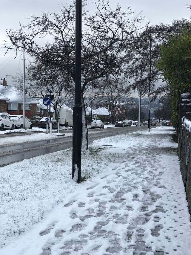 In Pictures Fun for some as cold snap brings perfect sledging weather