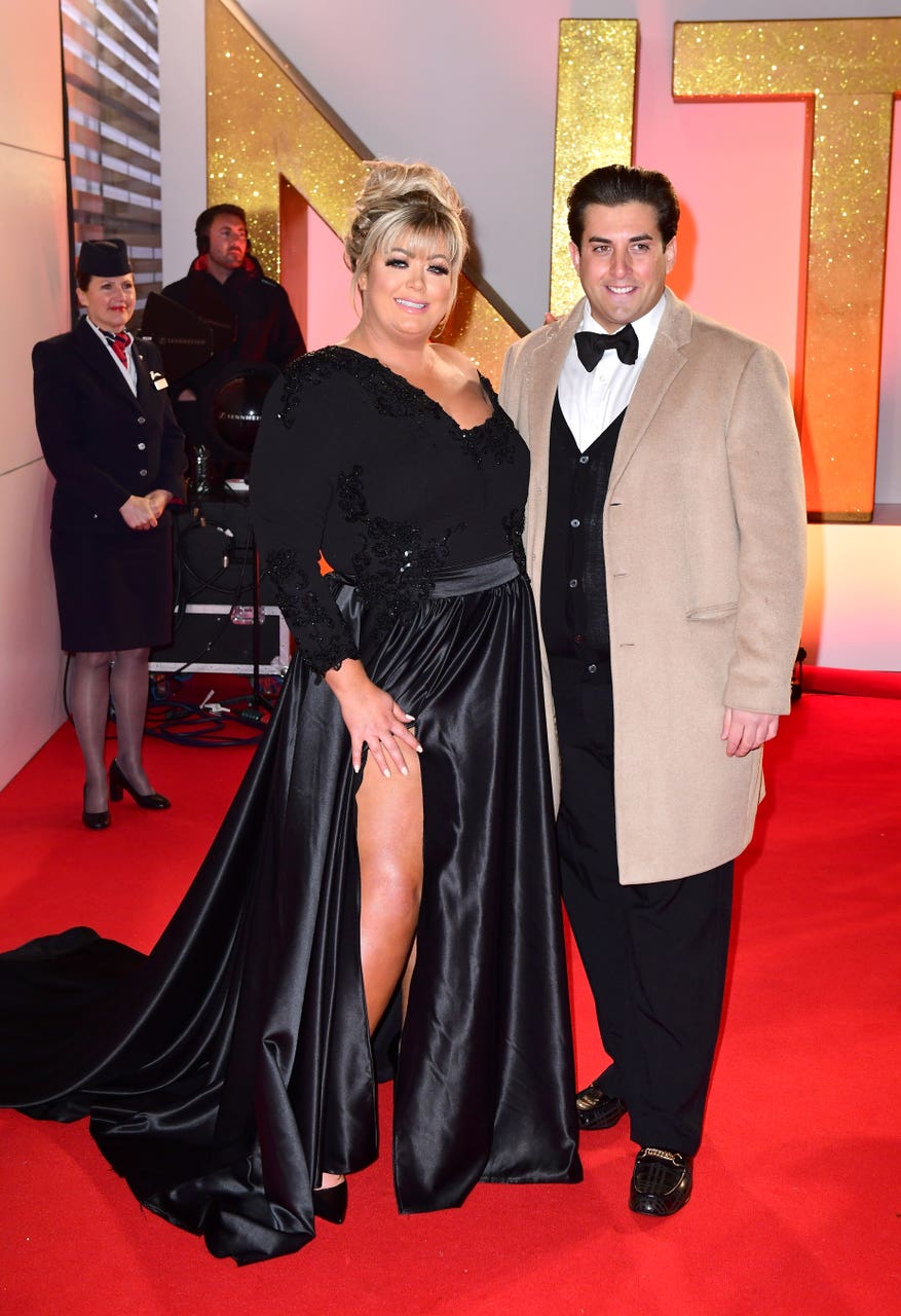 Gemma Collins and James Argent